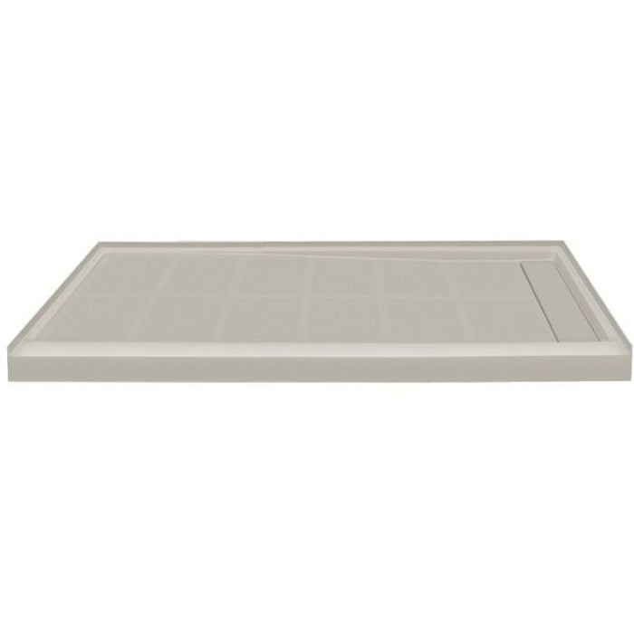 Transolid Linear 60-In X 30-In Rectangular Alcove Shower Base FL6030