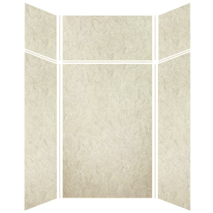 Transolid Expressions 48"x48"x96" Transition Shower Wall Kit EWKX48487224