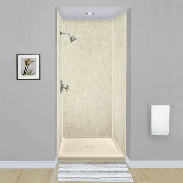 Transolid Expressions 48"x48"x96" Transition Shower Wall Kit EWKX48487224