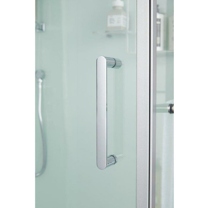 Maya Bath Platinum Lucca 47" × 33" × 88" Steam Shower - White 20