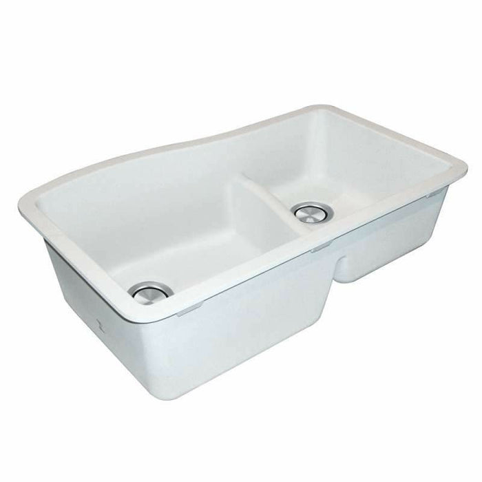 Transolid Aversa SilQ Granite 32-In. Undermount Kitchen Sink AUDA3221-1