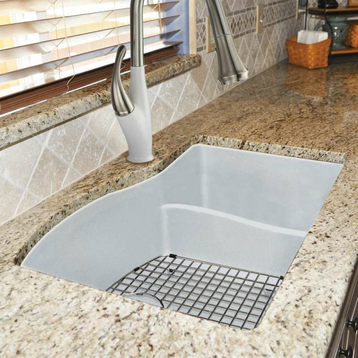 Transolid Aversa SilQ Granite 32-In. Undermount Kitchen Sink AUDA3221-1