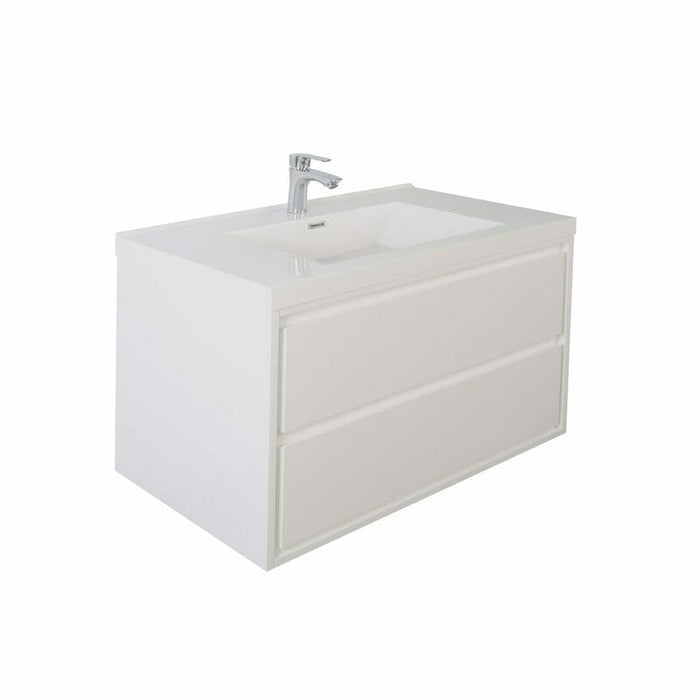 Moreno Bath Sage 42 Inch Wall Mounted Modern Vanity MOM842