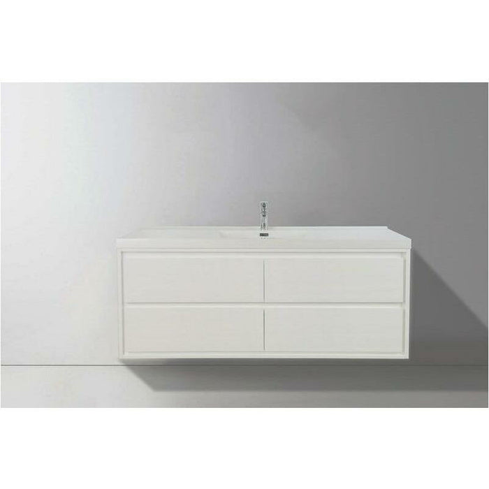 Moreno Bath Sage 60 Inch Single Sink Wall Mounted Modern Vanity MOM860S