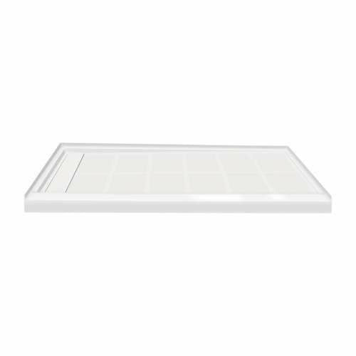 Transolid Linear 60-In X 30-In Rectangular Alcove Shower Base FL6030